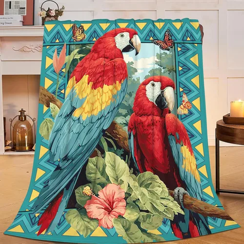Vista 193 de Manta de águila con la bandera estadounidense y águila calva, regalos para niños, niñas, niños, adultos, mujeres y hombres, suave, acogedora, cálida