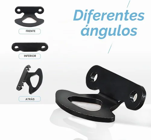 Vista 4 de Juego de 4 anclajes de anclajes de amarre para cama interior compatibles con F150 2000-2017 Styleside 2004-2017 y Explorer Sport Trac 2001-2010