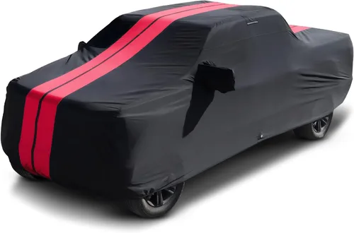 Vista 10 de iCarCover Funda de camión personalizada para Dodge Ram 1500 cabina regular, 6.5 pies, cama regular 1994-2010, impermeable, para todo tipo de clima