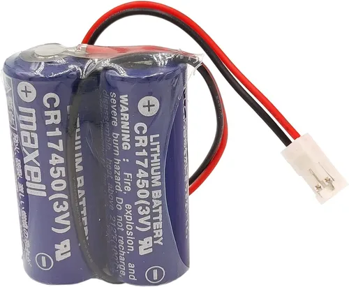 Vista 6 de [Paquete de 50] 2CR17450 3V 2600mAh D80UB016170 Batería PLC Control Industrial Batería para Mazak CR17450-2WK27 Batería