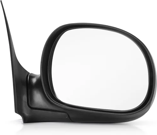 Vista 9 de PZ Espejo lateral manual de doble vidrio para puerta del lado del conductor delantero Compatible con 2002-2008 FORD E150 E250 E350 E450 E550 Club