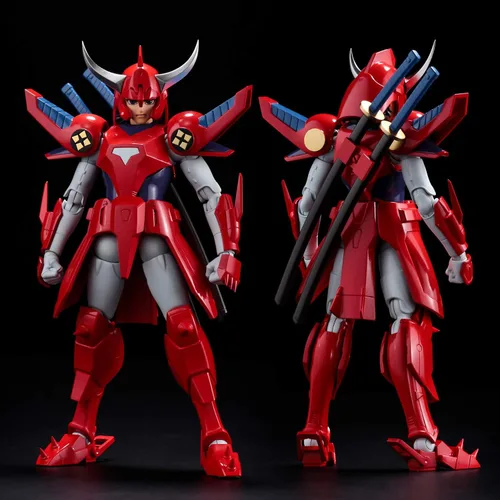 Vista 2 de Ronin Warriors: Ryo of The Wildfire Figura de Chou-Dan-Kadou