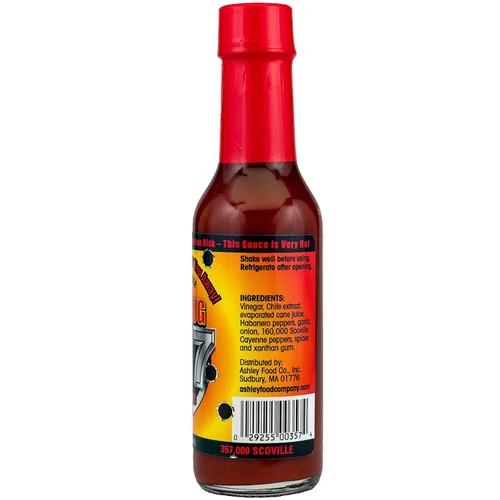 Vista 2 de Mad Dog 357 Salsa picante, 357,000 Scoville, 5 onzas Fabricado con 3 millones de extracto de pimienta Scoville
