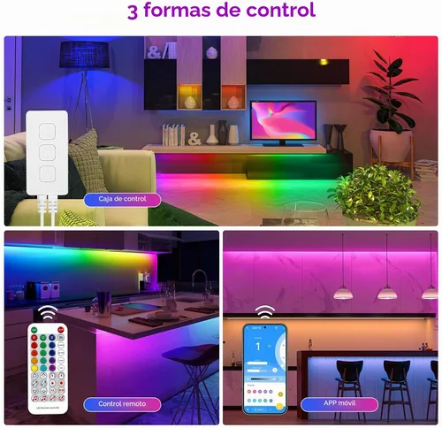 Vista 6 de SEZO SP611E WS2812B Bluetooth Music LED Controller Salida 600pixels/puerto
