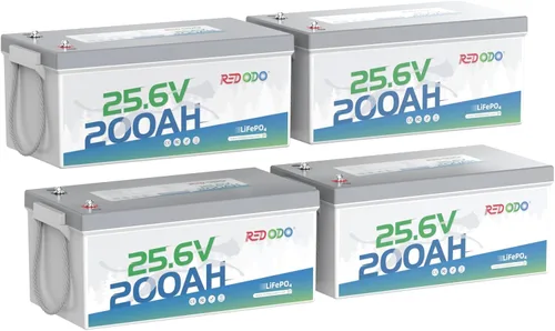 Vista 11 de Redodo Batería LiFePO4 de 12.8 V 50 Ah (paquete de 2), repuesto ideal para batería AGM SLA de 12 V 100 Ah, BMS integrado, 4000-8000 ciclos y 10 años