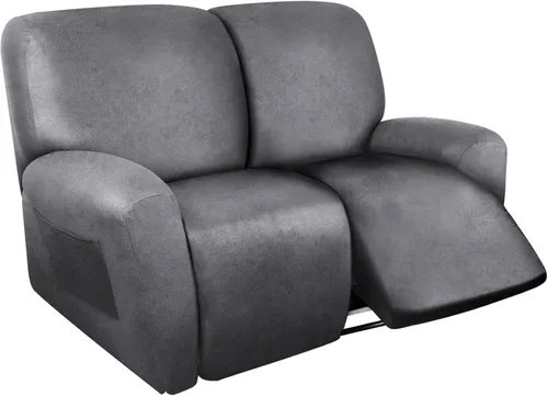 Vista 68 de ANARACHON Fundas para Sillas Reclinables Tipo Cuero, 4 Piezas Funda para Sillón Reclinable Lazy Boy, Protector de Muebles - Funda Suave Lavable