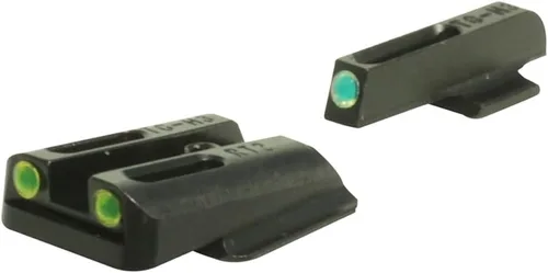 Vista 7 de TRUGLO TFO - Juego de mira de tritio y fibra óptica para pistola Mira nocturna brillante delantera y trasera duradera resistente a los enganches