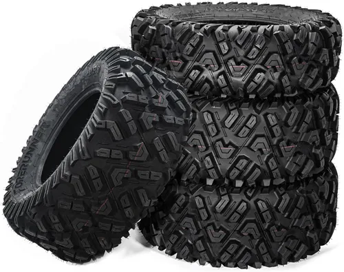 Vista 10 de FORERUNNER - Neumáticos ATV 25x8-12, todo terreno, 6PR 25x8x12, ATV, UTV, Trail Mud Sand Off-Road (paquete de 2, sin cámara) FORERUNNER 6PR