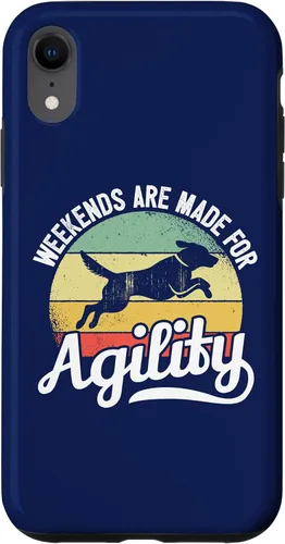 Vista 8 de iPhone 15 Dog Agility Handler - Weekends Are Made For Dog Agility Case