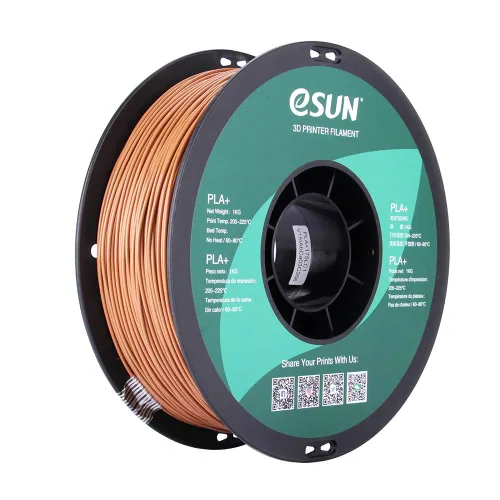 Vista 22 de eSUN PLA PRO (PLA+) - Filamento de impresora 3D, precisión dimensional +/- 0.001 pulgadas, carrete de 2.2 libras, de ¹/₁₆ pulgadas, color piel Beige
