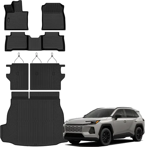 Vista 31 de AUXKO Tapete de carga para todo tipo de clima para Toyota 4Runner 2026 2025 gasolina de 5 plazas