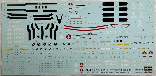 Vista 5 de Hasegawa 1/72 Macross Zero Series Reactive Armored VF-0S Macross Zero