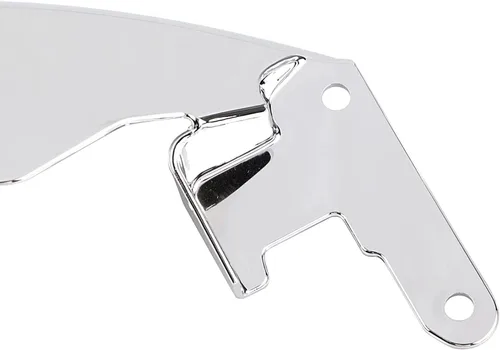 Vista 6 de Kit de cubierta de protector térmico para motocicleta ABS de marco medio para deflector de aire para modelos Harley Dyna 2006-2022, cromo