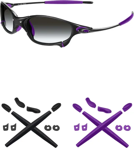 Vista 23 de Mryok Kits de boquillas de repuesto para gafas de sol Oakley Juliet - Opciones Negro
