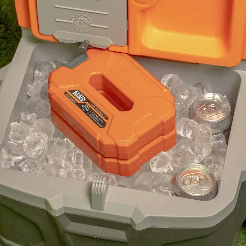 Vista 9 de Klein Tools 62811 Paquetes de hielo reutilizables para bolsas refrigeradoras y loncheras, diseño entrelazado, resistente para uso diario