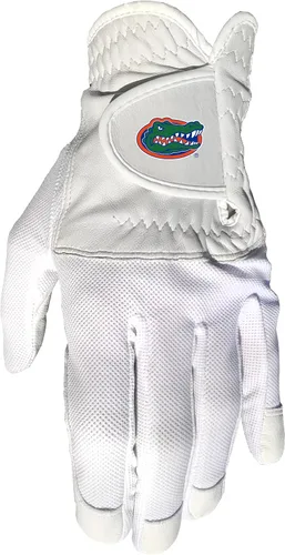 Vista 27 de Guante de golf para mano izquierda de Team Golf NCAA para hombre, para jugadores diestros, talla única, incluye marcador de bola magnético extraíble