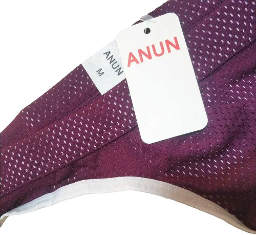 Vista 3 de ANUN Ropa interior sexy para hombre Paquete de 3 (negro/púrpura/gris)