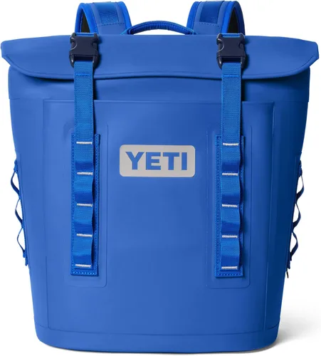 Vista 15 de YETI Hopper M Series Mochila enfriadoras de lados suaves con acceso MagShield Azul marino