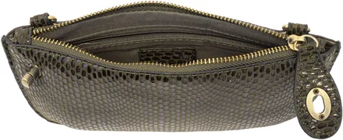 Vista 3 de Joy Susan Pulsera cruzada para mujer Python Clutch