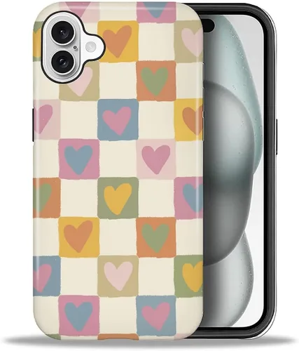 Vista 59 de ZHEGAILIAN Funda para iPhone 11, carcasa dura a prueba de golpes + silicona suave 2 en 1 híbrida, parachoques a prueba de caídas - Vidrio manchado