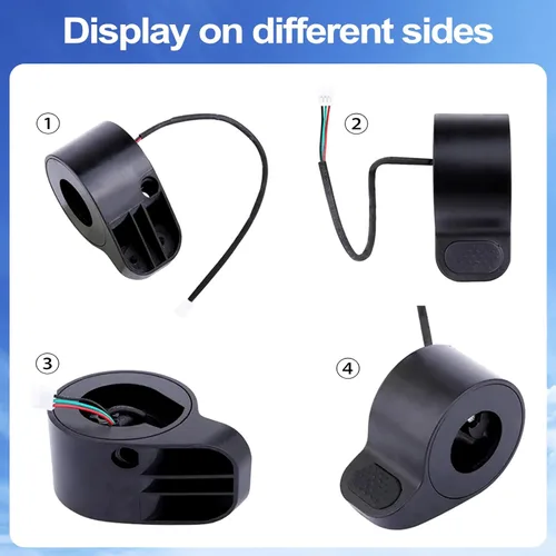 Vista 6 de Pieza de repuesto compatible con el acelerador de pulgar eléctrico Xiaomi M365/Pro 1S
