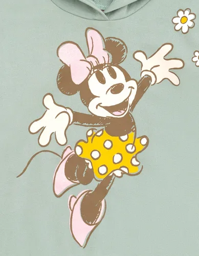 Vista 5 de Disney Minnie Mouse Little Mermaid Lilo & Stitch - Conjunto de sudadera con capucha y pantalones de forro polar para recién nacidos a niños grandes
