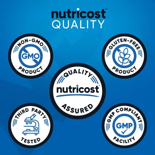 Vista 3 de Nutricost HMB (As Calcio Beta-hidroxi beta-metilbutirato) 1,000 mg, 60 cápsulas – 500 mg por cápsula, sin OMG, sin gluten, 30 porciones