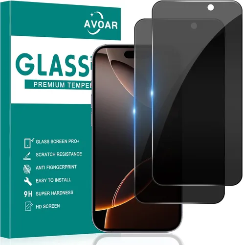 Vista 28 de Paquete de 2 protectores de pantalla de privacidad para iPhone 11/iPhone XR, pantalla de privacidad iPhone 11 de 6.1 pulgadas, película de vidrio