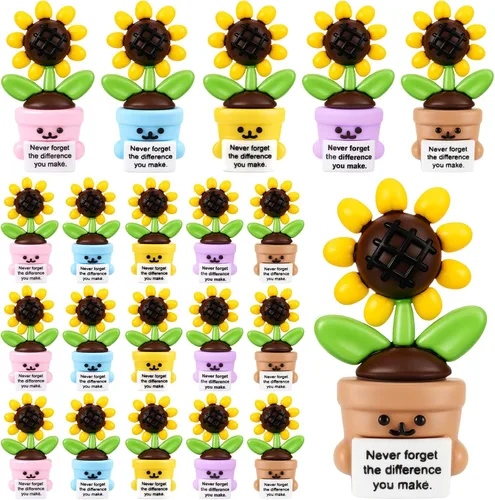 Vista 43 de Gejoy 25 piezas de mini figuras de pato, coloridos regalos motivacionales positivos, decoraciones inspiradoras de animales para graduación