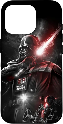 Vista 20 de Star Wars Darth Vadar - Carcasa para iPhone 17 con sable láser