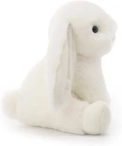 Vista 3 de Apricot Lamb Peluche de conejo crema para niños, juguetes de peluche suaves y lindos para bebés niñas y niños, 6 pulgadas