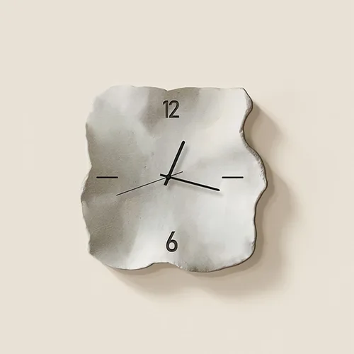 Vista 4 de Reloj de pared decorativo, reloj creativo, cómodo reloj de pared silencioso para el hogar, oficina, dormitorio