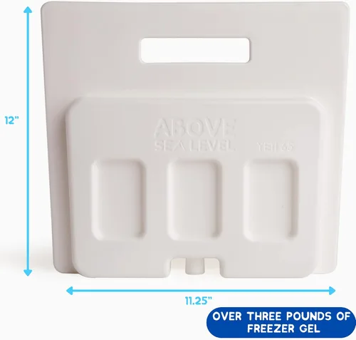 Vista 3 de Above Sea Level Divisor de paquete de hielo compatible con enfriadores YETI – Elige tu tamaño (Tundra Haul, 35/45, 65, Roadie 32, 48/60) – Inserto