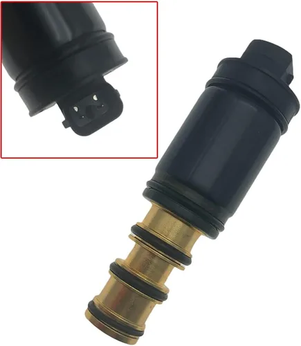 Vista 4 de Generic Válvula de control electrónico del compresor para Denso 5SE09C 5SE12C 5SEU09C 6SEU16C, apto para motor Yaris de 1.5 litros