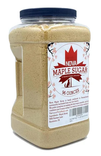 Vista 2 de Nova Maple Sugar - Azúcar de arce puro grado A (6 libras)