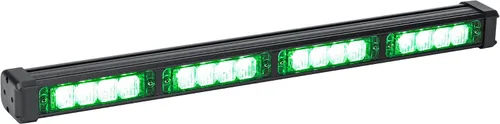 Vista 15 de LAMPHUS SolarBlast SBLS44, barra de luces LED de advertencia de emergencia para cubierta, 16 W, azul y rojo