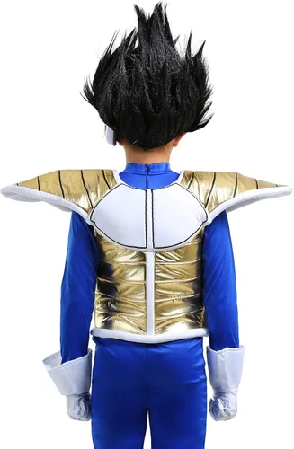 Vista 5 de Fun Costumes Dragon Ball Z Saiyan - Armadura infantil (pequeña)