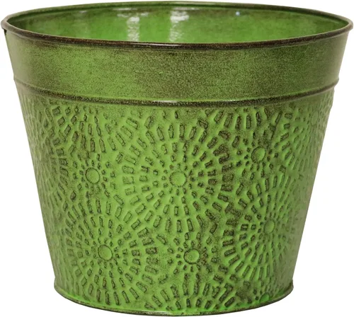 Vista 3 de Robert Allen Home & Garden MPT02015 Cove Series - Maceta de 6 pulgadas, color crema