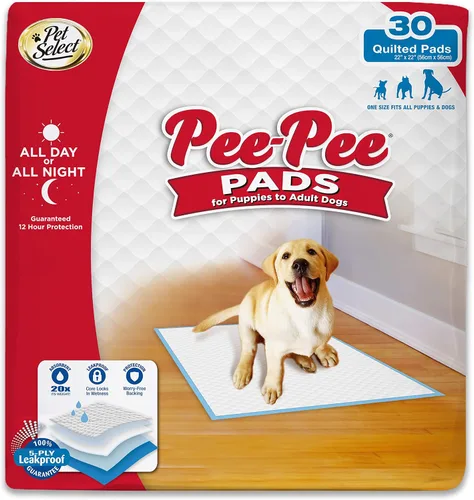Vista 9 de Four Paws Pet Select - Almohadillas para orinar para perros y cachorros, 14 A prueba de fugas, protección de suelo de 12 horas, almohadillas