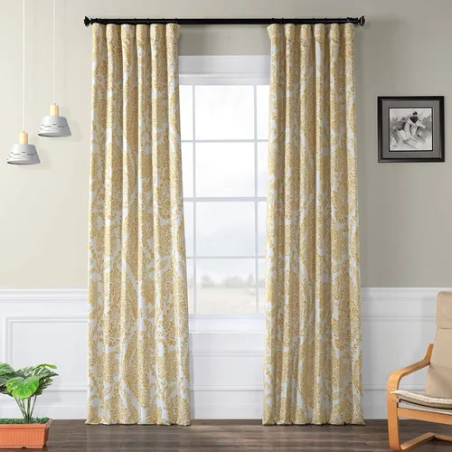 Vista 16 de HPD Half Price Drapes BOCH-KC43-63 - Cortinas de Lino con Rayas para Oscurecer la Sala de Estar (1 Panel), 50 x 63 Pulgadas, Color Negro Toldo