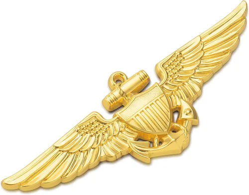 Vista 27 de Emblema de metal de la tripulación de la Fuerza Aérea