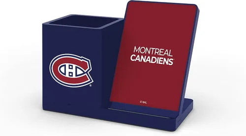 Vista 4 de SOAR Cargador inalámbrico y organizador de escritorio de la NHL