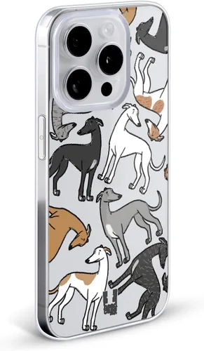 Vista 9 de Head Case Designs Airedale Terrier - Funda de gel suave con 4 patrones de razas de perro [protección de grado militar] compatible con Apple iPhone 7