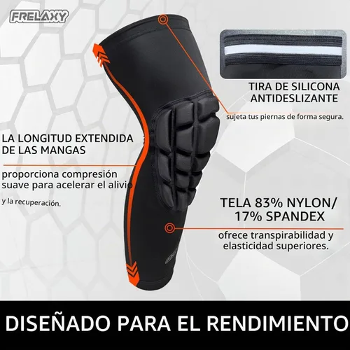 Vista 4 de Frelaxy - Rodilleras acolchadas de compresión para hombres y mujeres