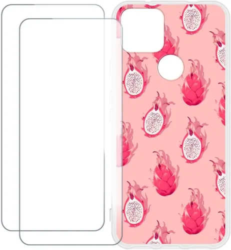 Vista 17 de Screen Protector and Case for Pixel 5A 5G - Blue Heart