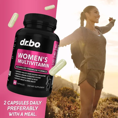 Vista 7 de Péptidos de colágeno múltiple y multivitamínico para mujer, cápsulas complejas de colágeno múltiple tipo I, II, III, V y X, píldoras de péptidos