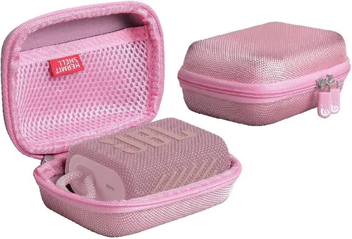 Vista 15 de Hermitshell Estuche rígido de viaje para altavoz Bluetooth portátil JBL Go 3 (negro)