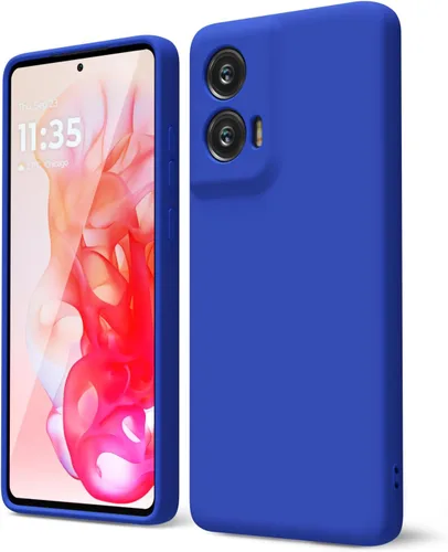 Vista 63 de oakxco para Motorola Moto G Stylus 5g 2021 Funda de teléfono de silicona líquida, delgada y suave, de goma de caucho, TPU, cubierta simple y lisa