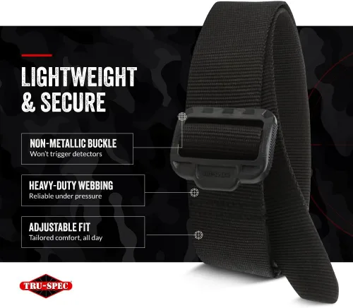 Vista 5 de Cinturón de trabajo para hombre, de acceso rápido en controles de seguridad, de TRU-SPEC
