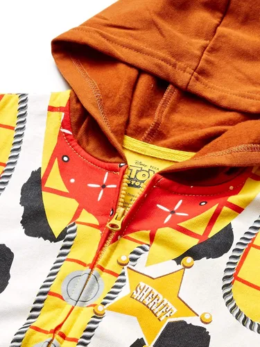 Vista 3 de Disney Disfraz de comisario Woody de Toy Story para niños pequeños Amarillo